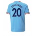 Billige Manchester City Bernardo Silva #20 Hjemmetrøye 2022-23 Kortermet